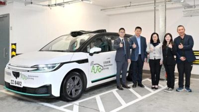 百度蘿蔔快跑擴區測試成績理想 港府加速自動駕駛商業化部署