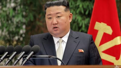 金正恩就山西煤礦氣體爆炸事故向習近平致慰問電