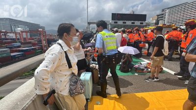 青葵公路車禍︱乘客憶撞車一刻　衝力撞甩安全帶：全部人瞓晒喺度