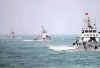 日本“獅子”號漁船今日非法進入釣魚島領海 中國海警艦艇警告驅離