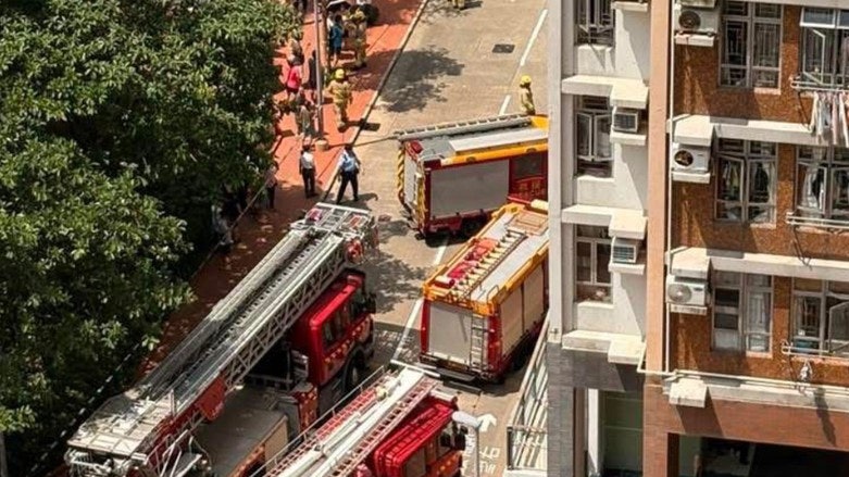 藍田邨藍碧樓單位疑爆炸　一女子四成燒傷送院