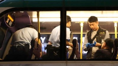 金鐘城巴座椅藏鎅刀 警方拘捕14歲少年