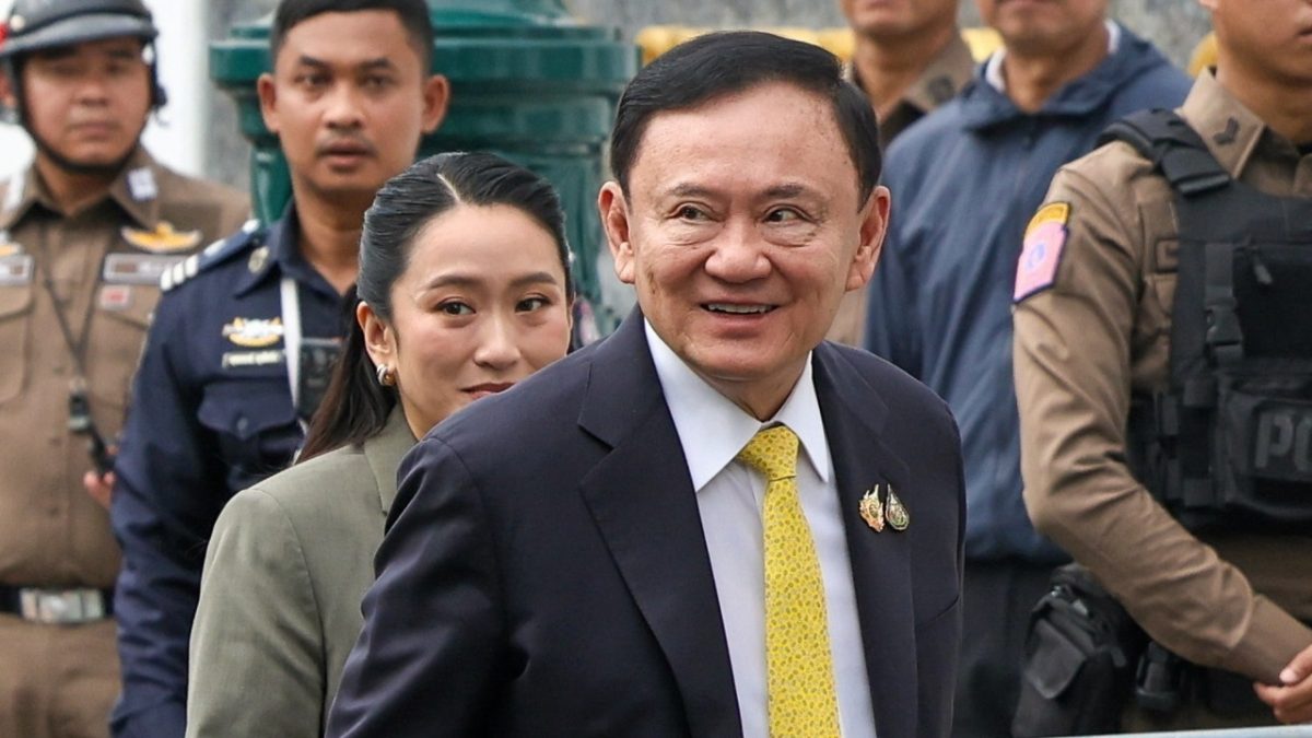 泰國前總理他信假釋出獄