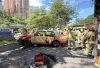 彩霞道的士鏟上行人路撞兩女途人　1死1昏迷　司機乘客3人同送院