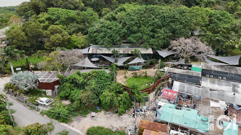 北部都會區｜流浮山綠化帶疑涉僭建住宅地牢　農業優先區違規填土