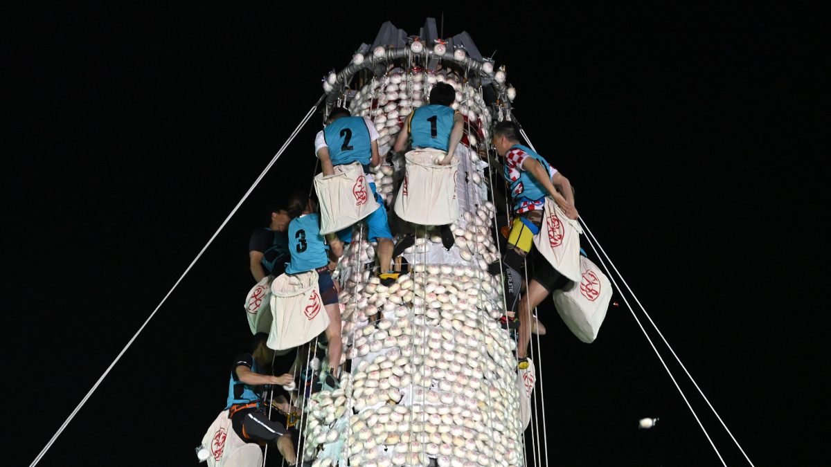「搶包山決賽」周日在長洲岛舉行