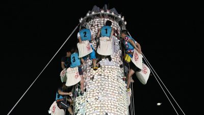 「搶包山決賽」周日在長洲岛舉行