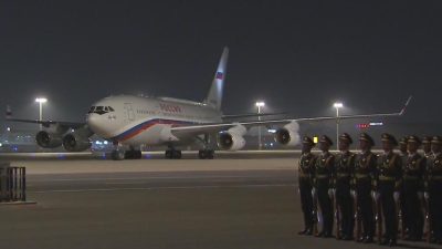 俄罗斯总统普京抵达北京开启访华行程