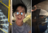 內地女搭觀光巴士遇紅雨 笑言樓梯變瀑布是「彩蛋」 心態正面獲網民稱讚