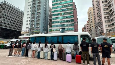 警聯入境處旺角反非法入境及黑工　拘10內地女及3泰國女