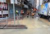 灣仔天樂裡爆食水管　預計凌晨零時恢復供應　電車服務一度受阻